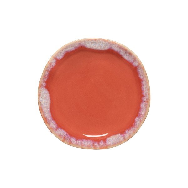 Červený dezertní  talíř z kameniny ø 13 cm Grespresso – Costa Nova