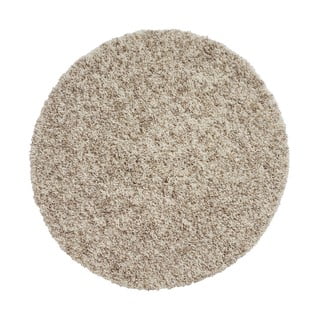 Krémový koberec Think Rugs Vista, ø 133 cm