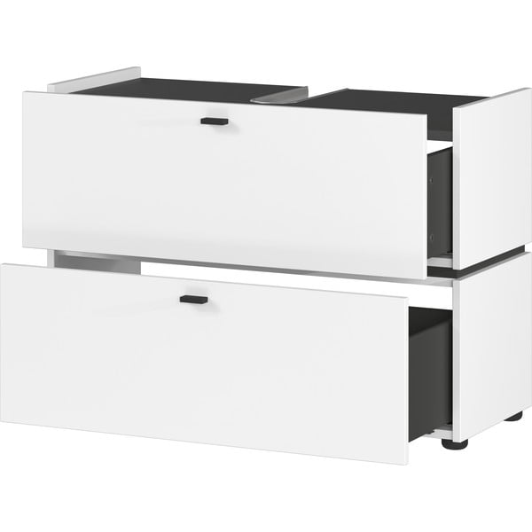 Bílá skříňka pod umyvadlo 80x59 cm Modesto – Germania-image-2
