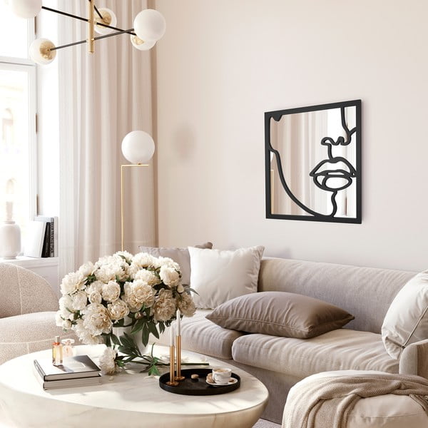 Nástěnné zrcadlo 50x50 cm Rosa – Styler-image-2