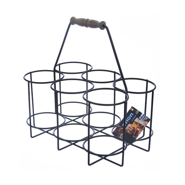 Kovový stojan na víno počet lahví 6 Radka – Orion-image-2