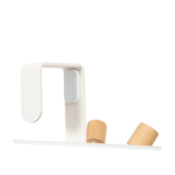 Závěsný věšák na dveře z kovu s 4 háčky Compactor-image-3