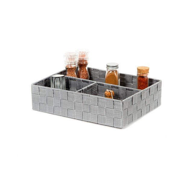 Šedý koupelnový organizér Compactor Stan, 32 x 25 cm-image-1
