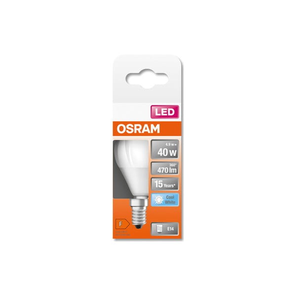Neutrální LED žárovka E14, 5 W – Candellux Lighting-image-2