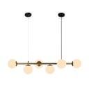 Závěsné svítidlo ve zlaté barvě Squid Lighting Owl, výška 120 cm