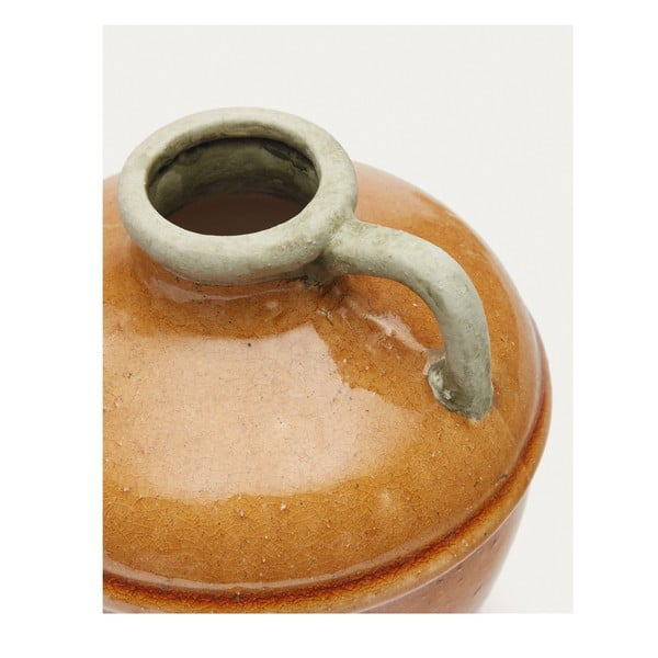 Hnědá keramická váza Tamariu – Kave Home-image-4