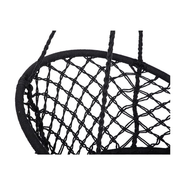 Černé závěsné křeslo Bonami Essentials Hylla-image-4