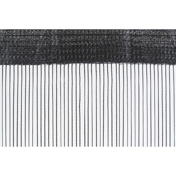 Černý závěs do dveří 100x200 cm String – Mendola Fabrics-image-1