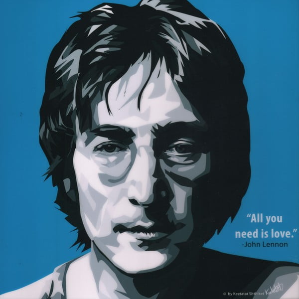 Obraz John Lennon - All you need is love