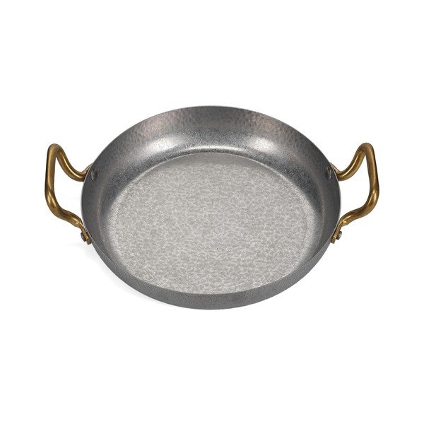 Servírovací kovový talíř ve stříbrné barvě ø 24 cm Serve – BonBistro