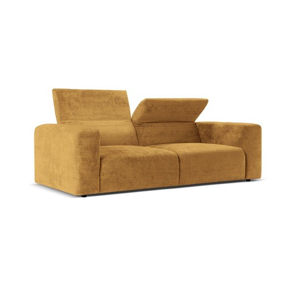 Okrově žlutá pohovka 234 cm Cruz – Micadoni Home-image-1