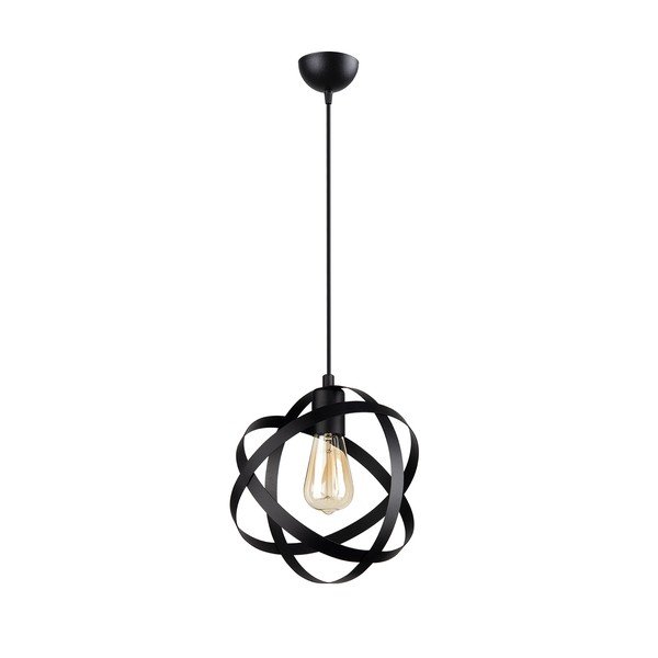 Černé kovové závěsné svítidlo Lama – Squid Lighting-image-2