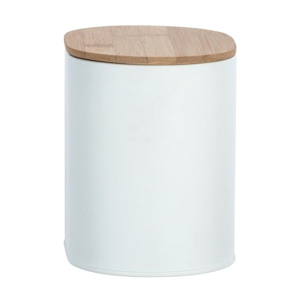 Bílý koupelnový box s víkem Wenko Gara-image-2