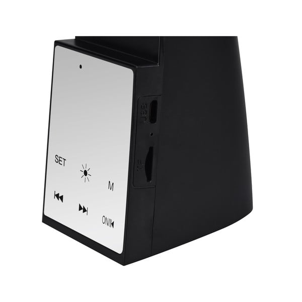 Matně černá LED stolní lampa s časovačem (výška 45 cm) Linus – Trio-image-2