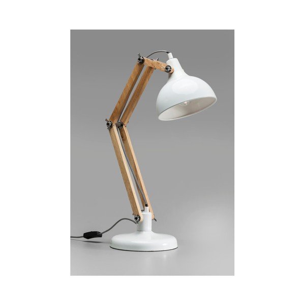 Bílá stolní lampa Kare Design Station-image-3
