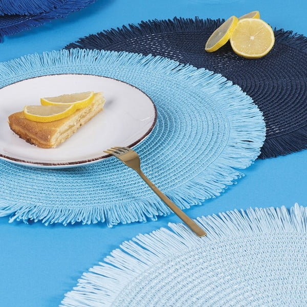 Papírové prostírání 4 ks ø 38 cm Shades of Ocean – VDE Tivoli 1996-image-1