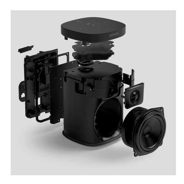 Černý přenosný reproduktor Sonos One Dark-image-1