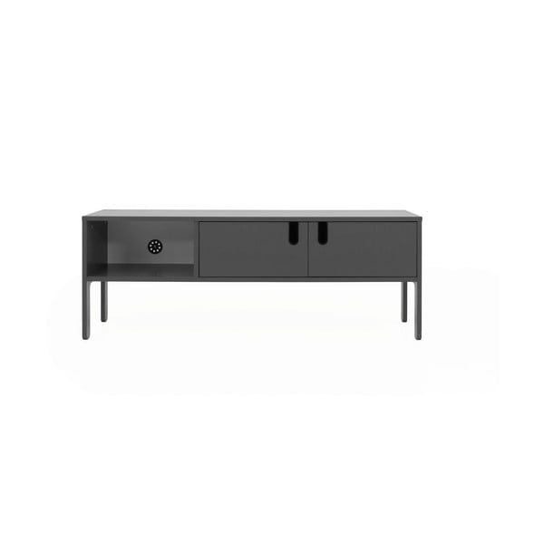 Šedý TV stolek Tenzo Uno, šířka 137 cm
