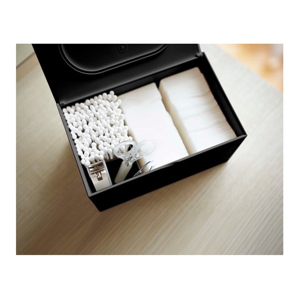 Černá krabička do koupelny YAMAZAKI Veil-image-4