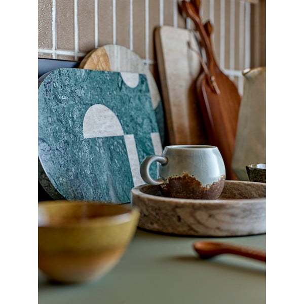 Hnědý/krémový keramický hrnek 280 ml Paula – Bloomingville-image-3