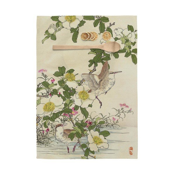 Sada 2 bavlněných kuchyňských utěrek Happy Friday Basic Japonais, 70 x 50 cm-image-2