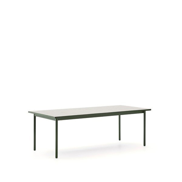 Zahradní jídelní stůl s keramickou deskou 101x223 cm Maurina – Kave Home-image-4