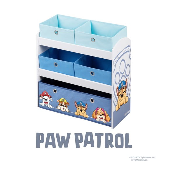 Dětský organizér na hračky  63.5x29.5x67 cm Paw Patrol – Roba-image-1