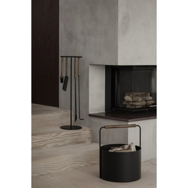 Košík na dřevo Ashi – Blomus-image-1