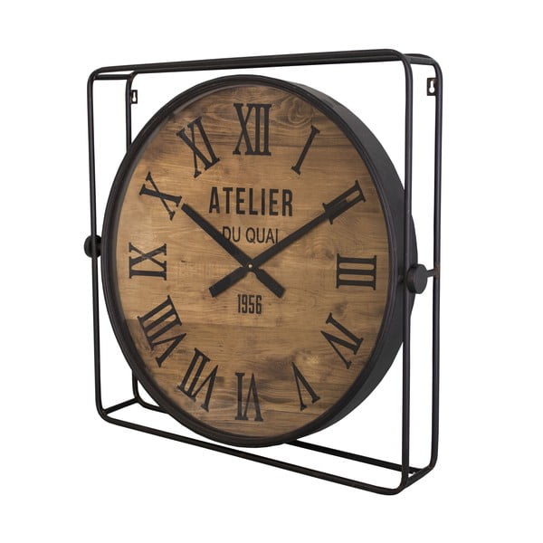 Nástěnné hodiny s rámem Antic Line Industrielle, ø 60 cm