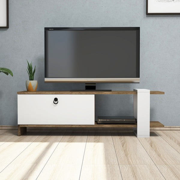 Bílý TV stolek Gaye-image-1