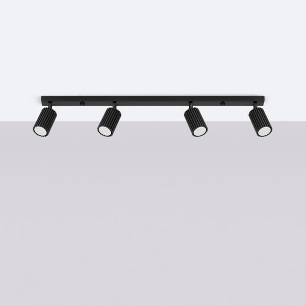 Černé bodové svítidlo 6,5x81 cm Gleam – Sollux-image-4