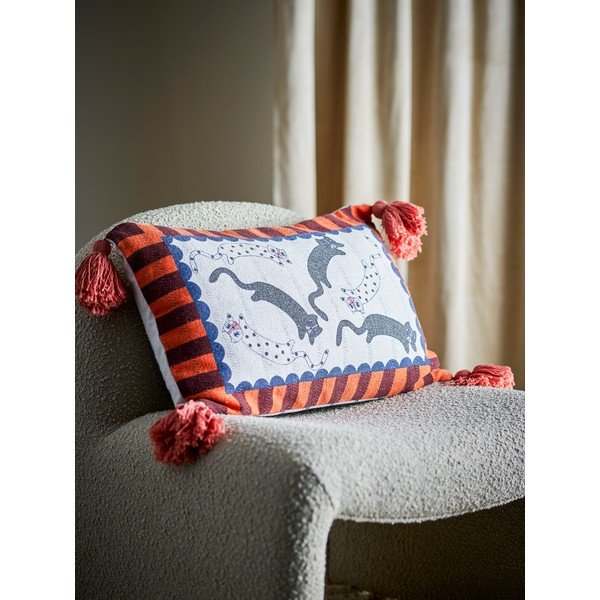 Dekorační polštář s příměsí bavlny 35x60 cm Missy – Bloomingville-image-1