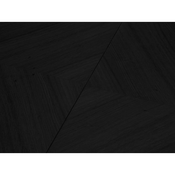 Kulatý rozkládací jídelní stůl s přídavnou deskou s černou deskou ø 120 cm Magnus – Windsor & Co Sofas-image-1