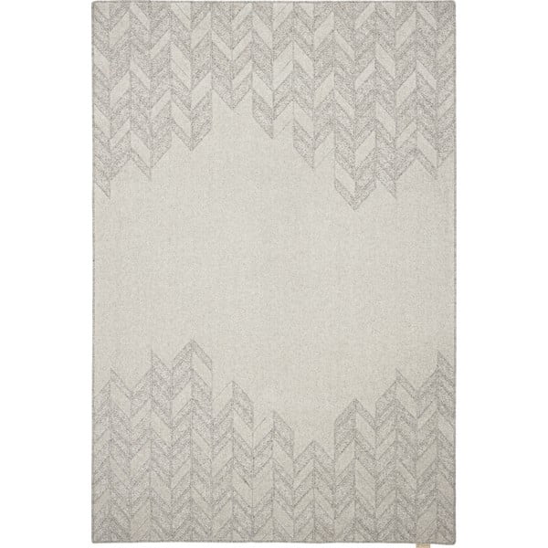 Světle šedý vlněný koberec 133x190 cm Credo – Agnella
