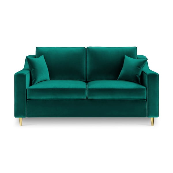 Zelená dvoumístná pohovka Mazzini Sofas Marigold-image-1