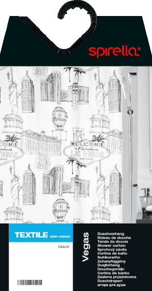 Sprchový závěs 180x200 cm Vegas – Spirella-image-1