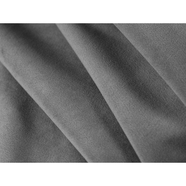 Šedé sametové křeslo Abby – Micadoni -image-3