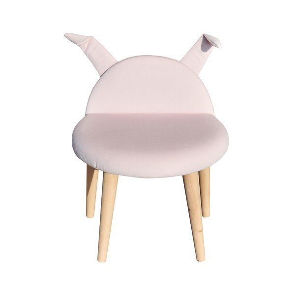 Dětské křesílko Bunny, růžové