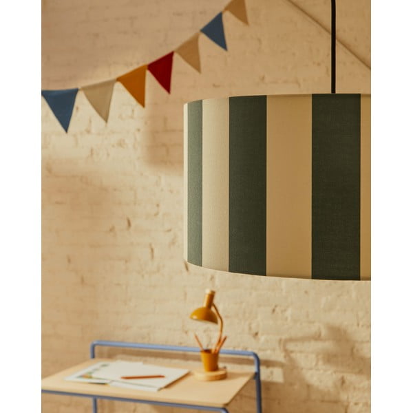 Modré stínidlo ø 40 cm Ciral – Kave Home-image-1