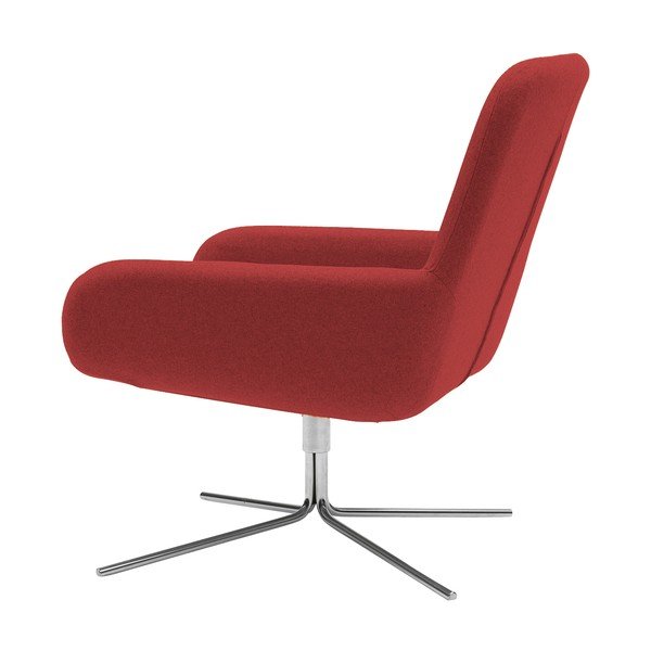 Červené otočné křeslo Softline Coco Swivel-image-4