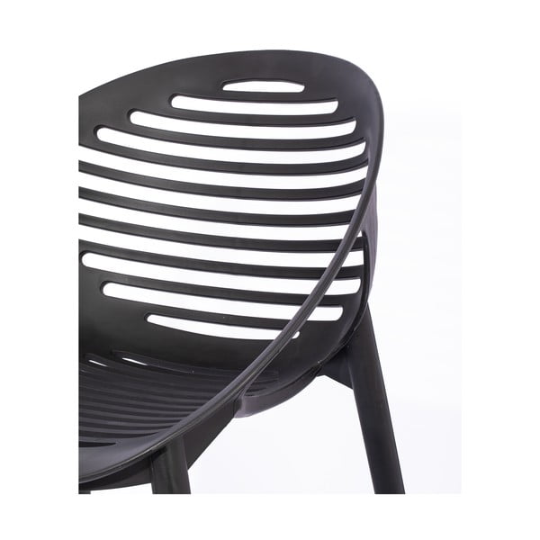 Zahradní jídelní set pro 4 osoby s černou židlí Joanna a stolem Viking, 90 x 150 cm-image-4