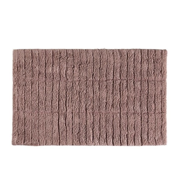 Růžová koupelnová předložka 80x50 cm Tiles - Zone