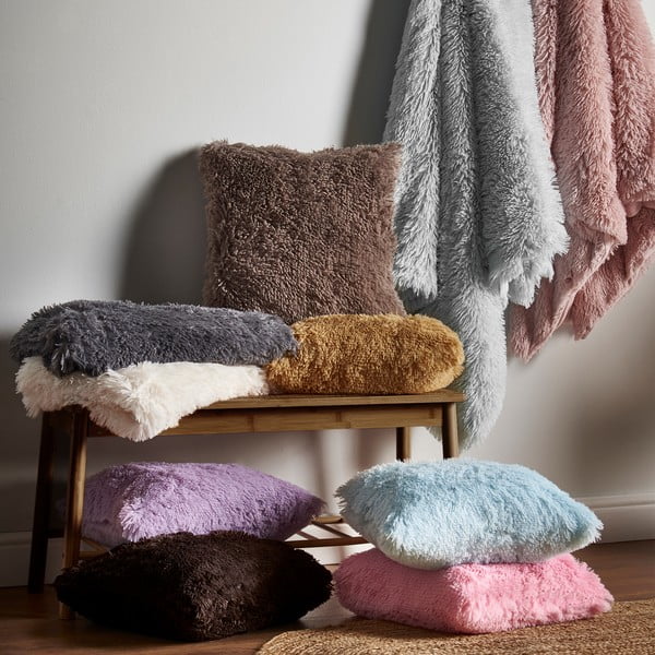 Hnědá deka z mikroplyše 150x200 cm Cuddly – Catherine Lansfield-image-3