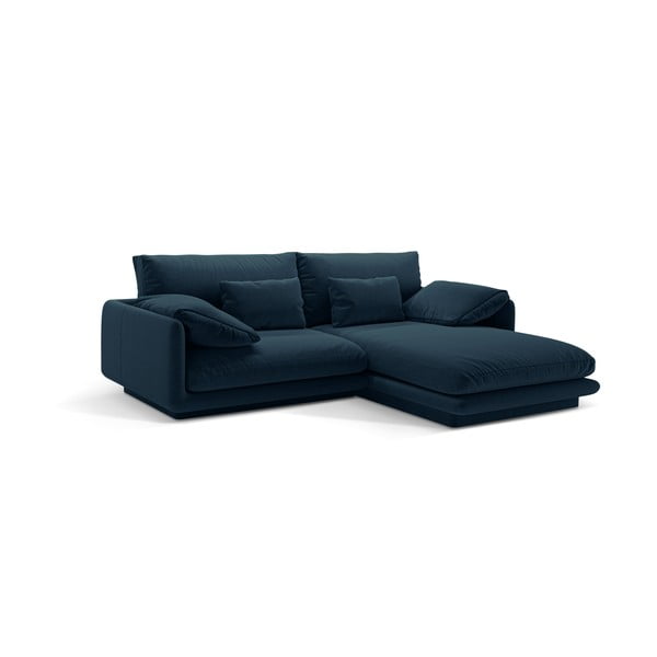 Tmavě modrá rohová pohovka (pravý roh) Torino – Micadoni Home-image-2