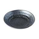 Černo-šedá keramická servírovací mísa MIJ Pearl, ø 29 cm