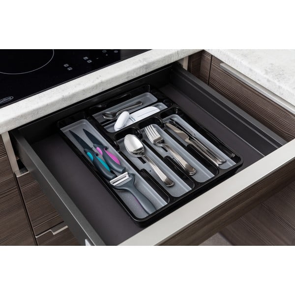 Černo-šedý příborník Addis Basic-image-1