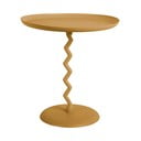 Kovový kulatý odkládací stolek ø 40 cm Zig Zag – Leitmotiv