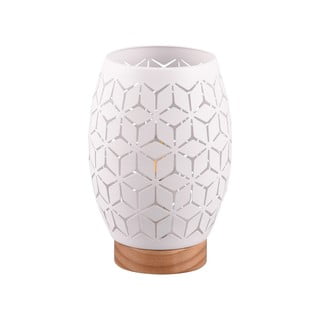 Bílá stolní lampa (výška 21 cm) Bidar – Trio