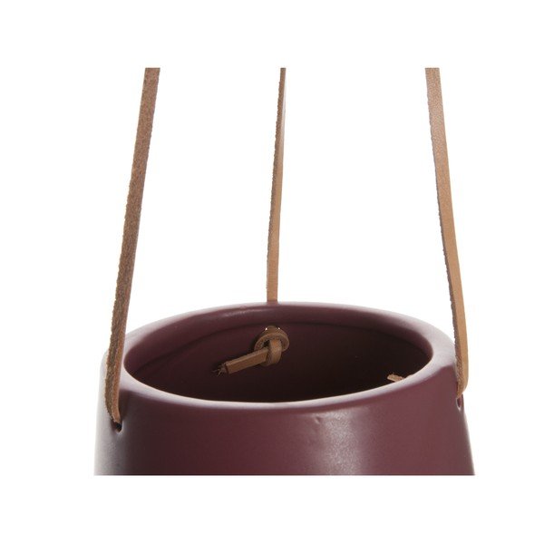 Tmavě červený závěsný květináč PT LIVING Skittle, ⌀ 13,5 cm-image-2