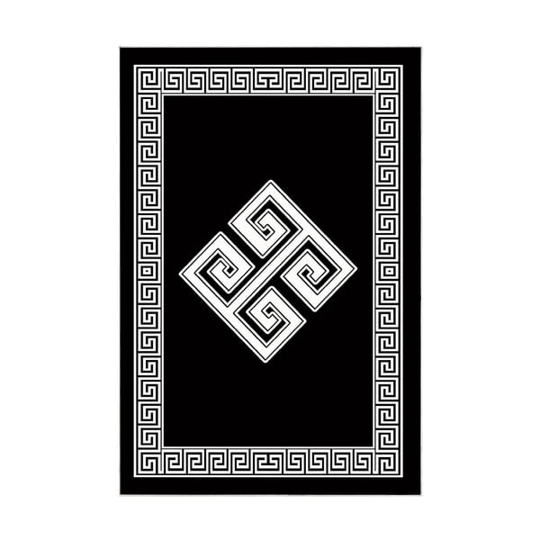 Černo-bílé koupelnové předložky v sadě 2 ks – Foutastic-image-3